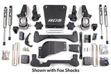 BDS Lift Kit 01-10 GM HD 7" Front - 5" Rear w/Fox Shocks