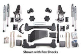 BDS Lift Kit 01-10 GM HD 4.5" Front - 3" Rear w/Fox Shocks
