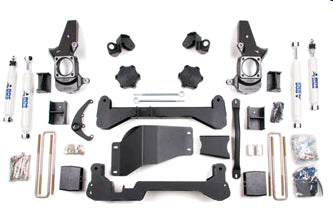 BDS Lift Kit 01-10 GM HD 4.5" Front - 3" Rear