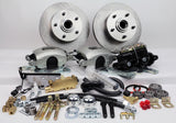 55-58 Chevrolet Full Size MP Brakes DB1711M - Legend Series Front Disc Brake Conversion Kit with Manual Option