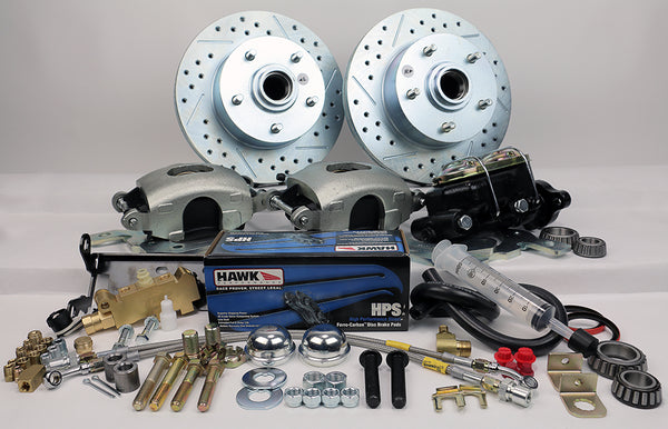 55-58 Chevrolet Full Size MP Brakes DB1711BHP - Legend Series Front Di –  Syntech Motorsports