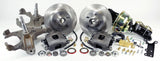 63-70 Chevrolet & GMC 1/2 Ton P/U - 5 Lug 2WD MP Brakes DB1755P - Legend Series Front Disc Brake Conversion Kit with Power Option w/ Stock Height Spindle