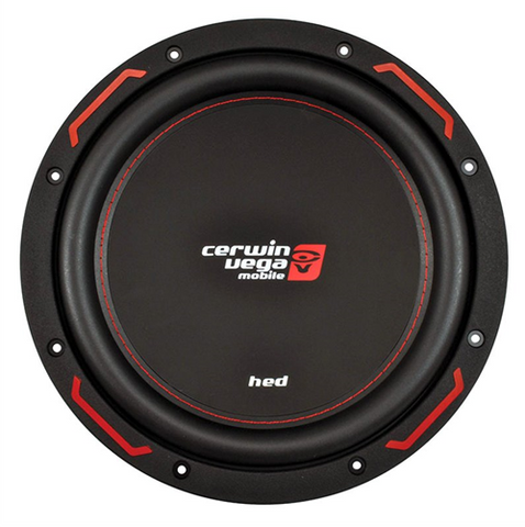 Cerwin Vega HED7 Subwoofer (10" - 1200W Max - Dual 4 Ohm) H7104D