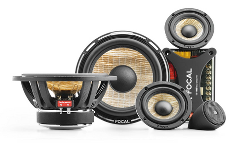 Focal Flax Cone 6.5" & 3" 3-Way Component Kit PS165FX3